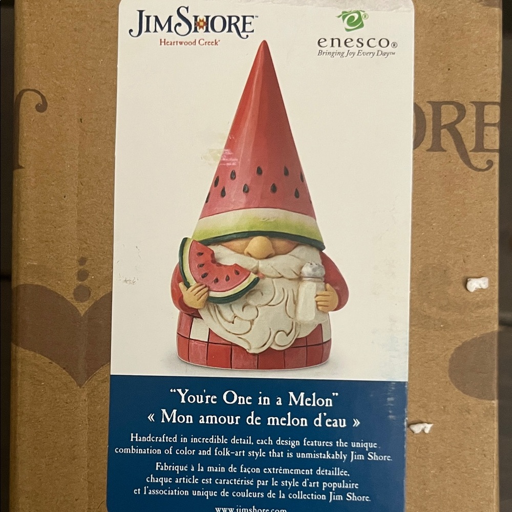 Jim Shore Gnome You’re One in a Melon
